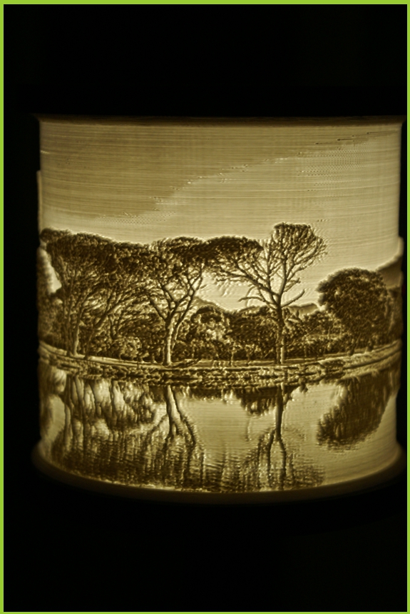 litofany, lithophane