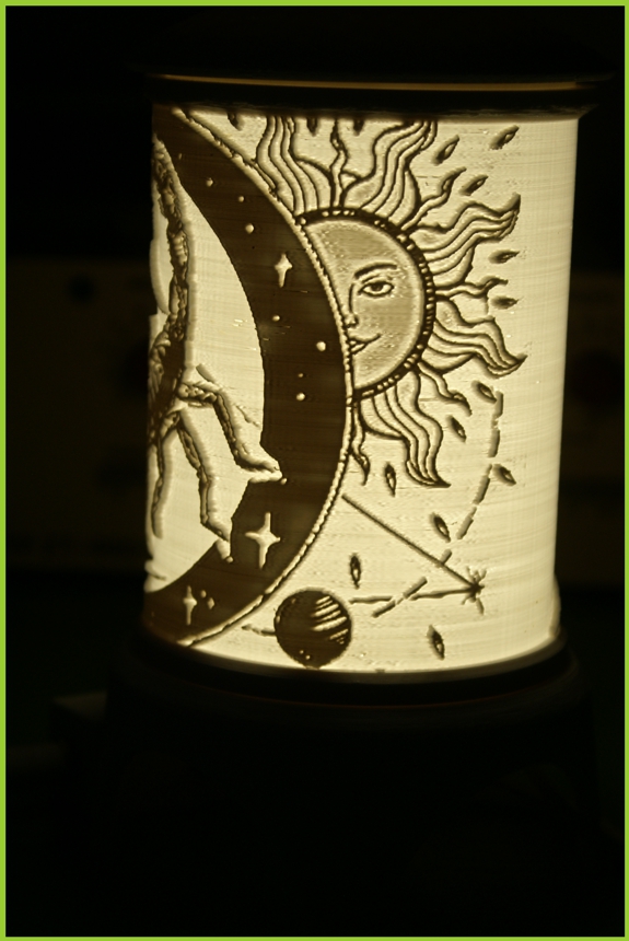 litofany, lithophane